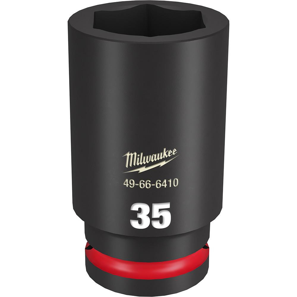 Milwaukee 49-66-6410 SHOCKWAVE Impact Duty 3/4 Drive 35MM Deep 6 Point Socket