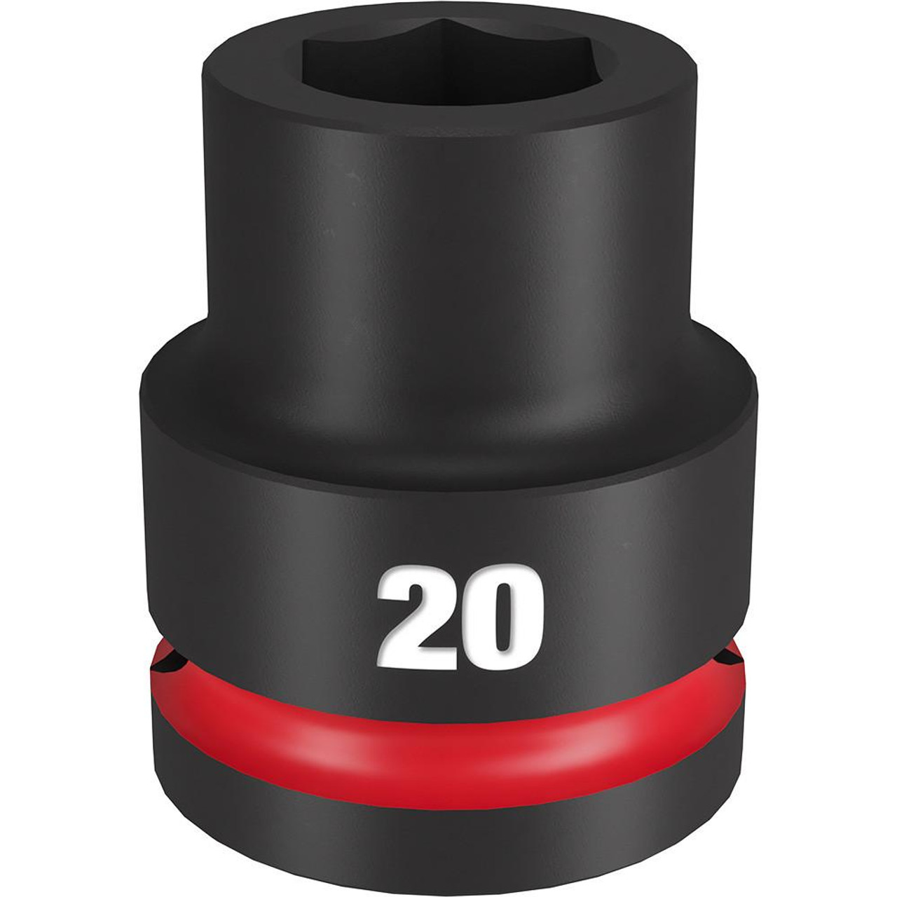 Milwaukee 49-66-6358 SHOCKWAVE Impact Duty 3/4 Drive 20MM Standard 6 Point Socket