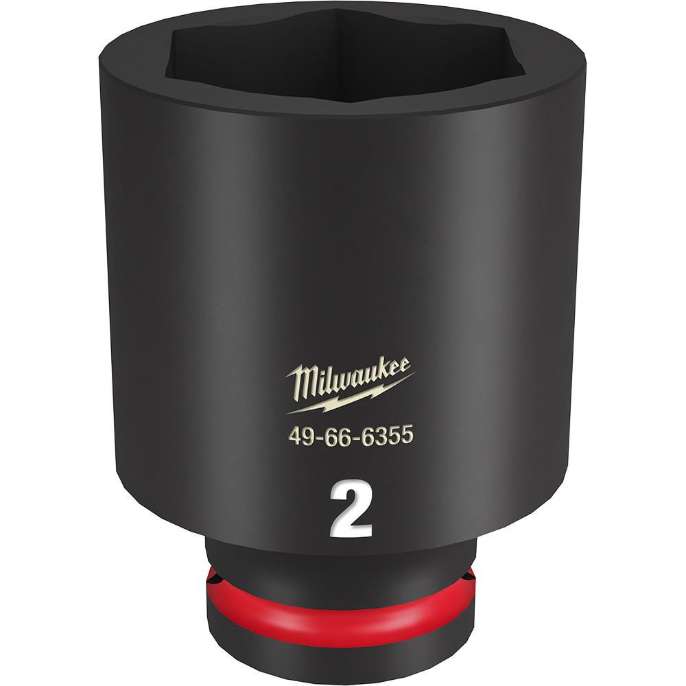 Milwaukee 49-66-6355 SHOCKWAVE Impact Duty 3/4 Drive 2 Deep 6 Point Socket