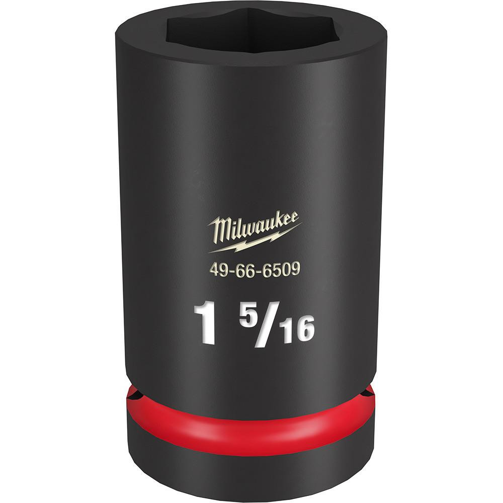 Milwaukee 49-66-6509 SHOCKWAVE Impact Duty 1 Drive 1-5/16 Deep 6 Point Socket