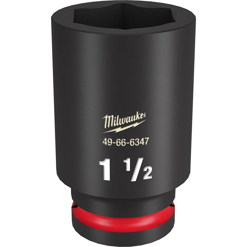 49-66-6347 Impact 3/4 Drive 1-1/2 Deep Socket | Milwaukee
