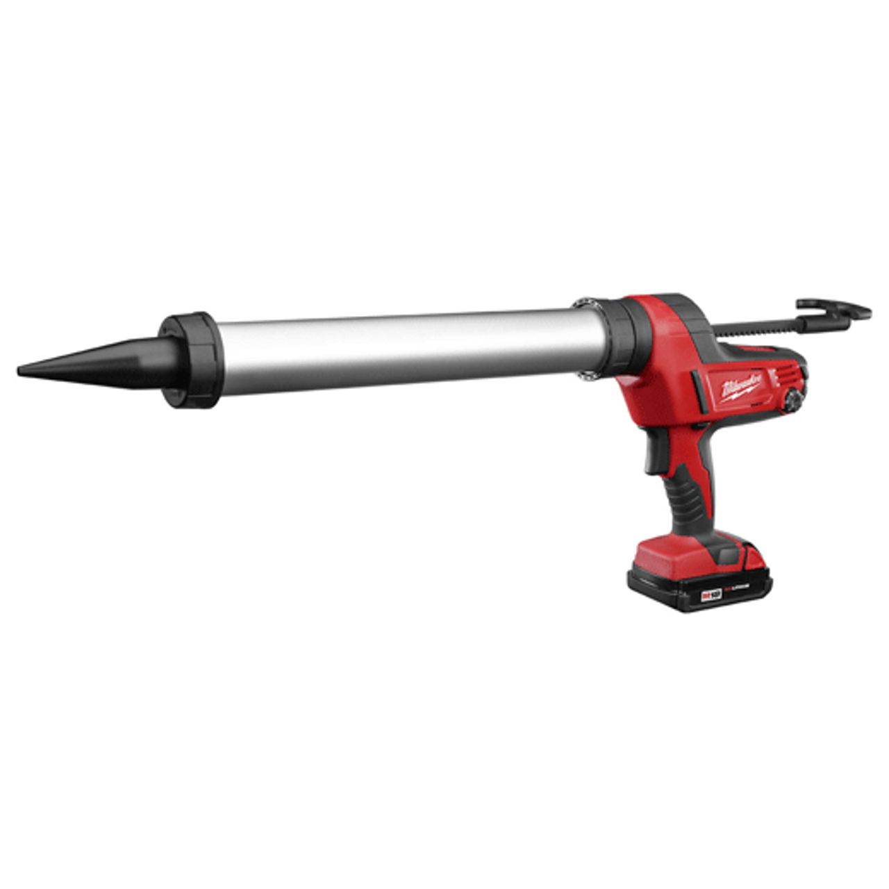 Milwaukee M12 20oz. Caulking and Adhesive Gun Kit — Aluminum