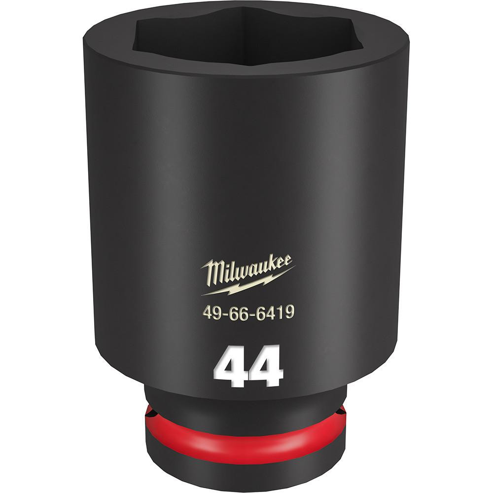 Milwaukee 49-66-6419 SHOCKWAVE Impact Duty 3/4 Drive 44MM Deep 6 Point Socket