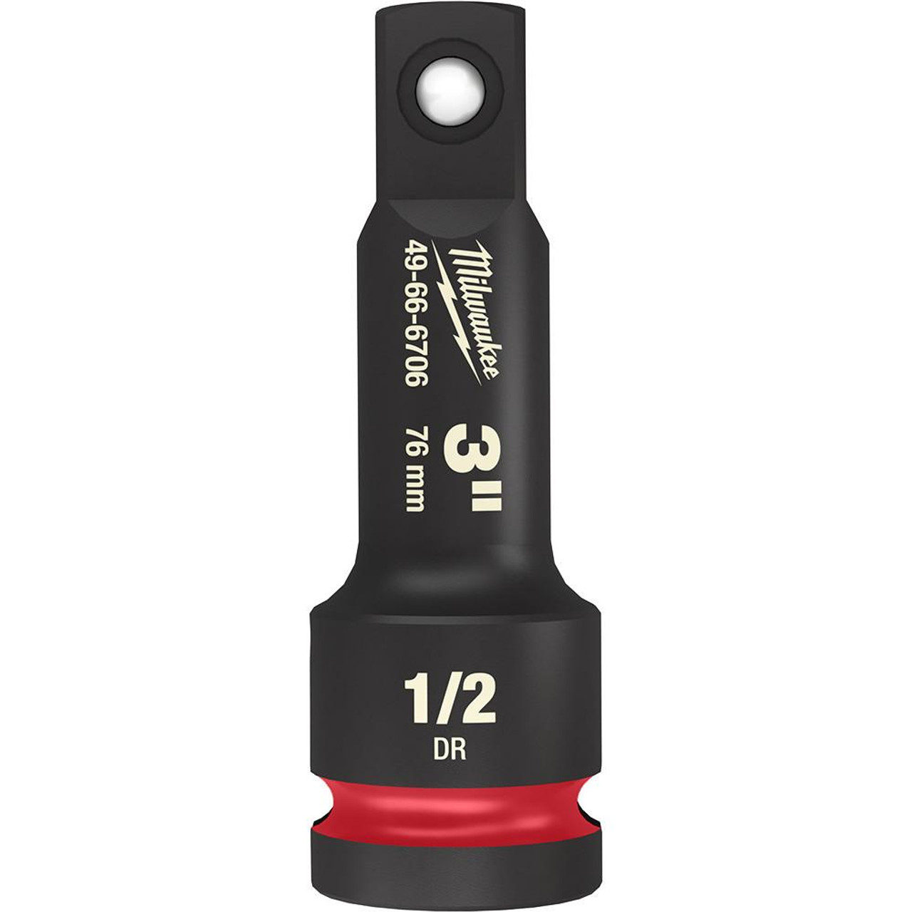 Milwaukee 49-66-6706 SHOCKWAVE Impact Duty 1/2 Drive 3 in. Extension