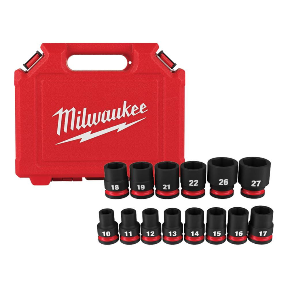 ダッファロー バー 49-66-7013 14 Pc Impact Duty 1/2 Drive Metric 6 Point | Milwaukee