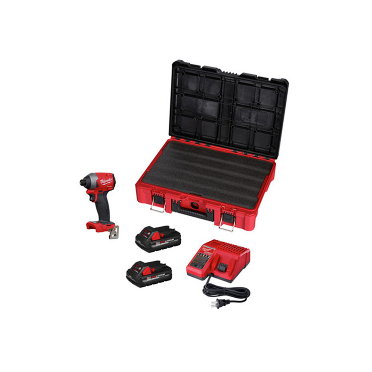 Milwaukee M18 FUEL 1/4 in. Cordless Brushless Impact Driver Kit