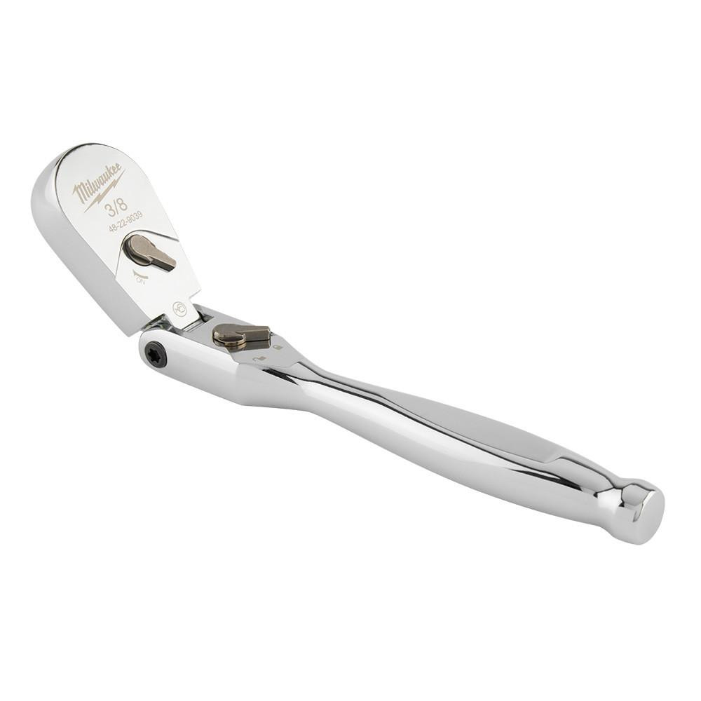 ブッチャー 48-22-9039 3/8 Drive 9 in Flex Head Ratchet | Milwaukee Hand Tools