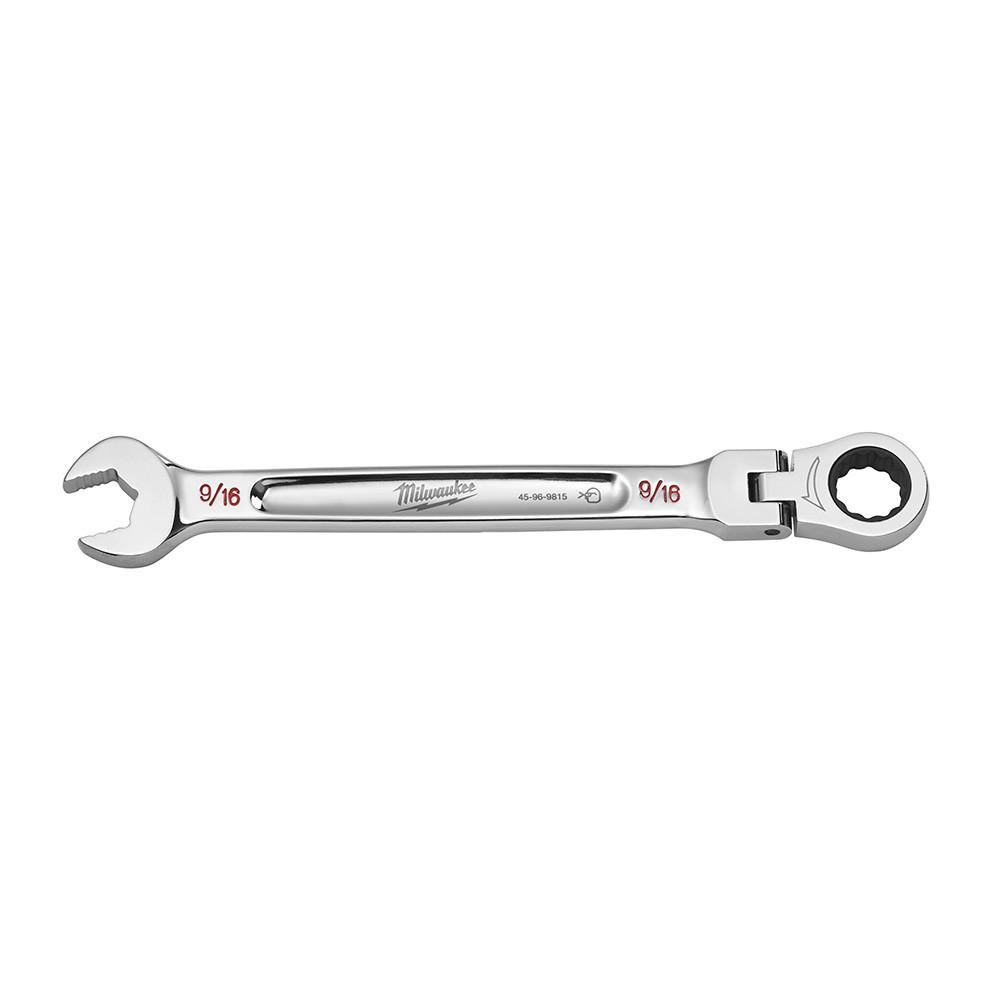 マイケル15 45-96-9815 9/16 Flex Head Ratcheting Wrench | Milwaukee Hand Tools