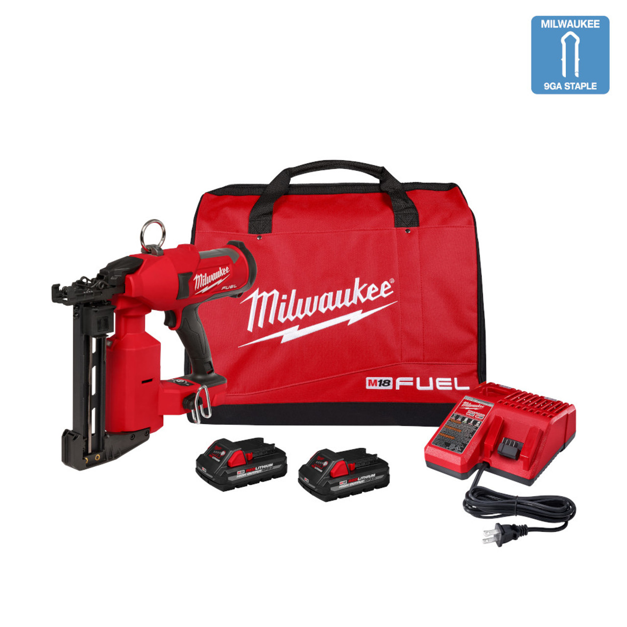 Milwaukee 2843-22 M18 FUEL Utility Fencing Stapler Kit