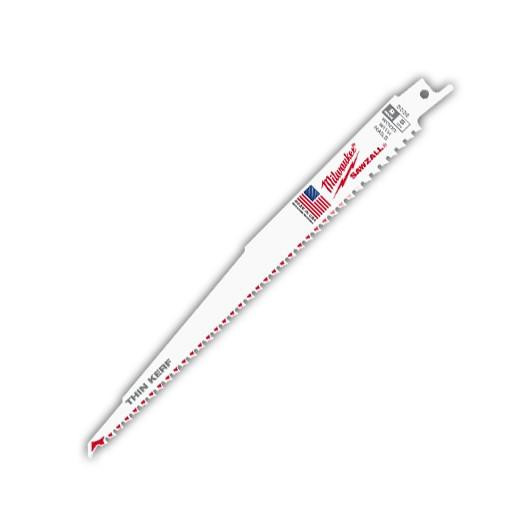 Milwaukee 48-00-5036 9 in. 5 TPI Thin Kerf Sawzall Blades (5 Pk)