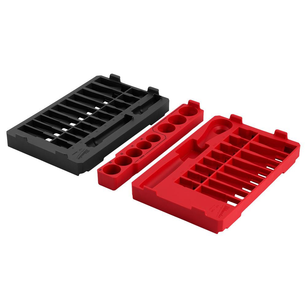 48-22-9487T 47pc 1/2 Drive SAE -Metric Trays | Milwaukee Tool