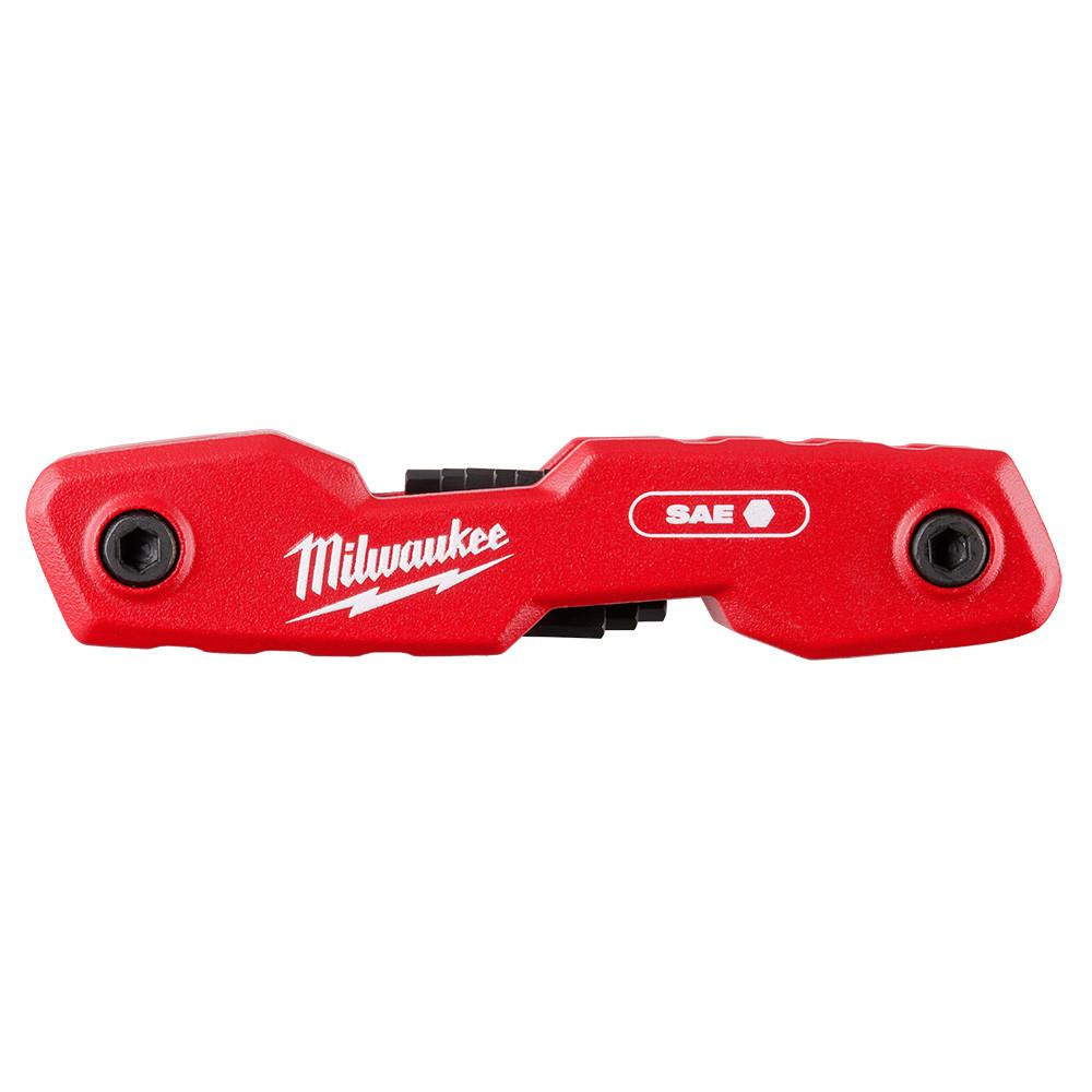 48-22-2181 9-Key Folding Hex Key Set SAE | Milwaukee Tool