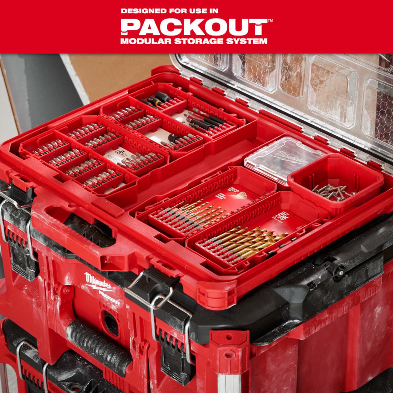 Milwaukee 48-32-4097 Impact Duty Drill / Drive Set - 60PC