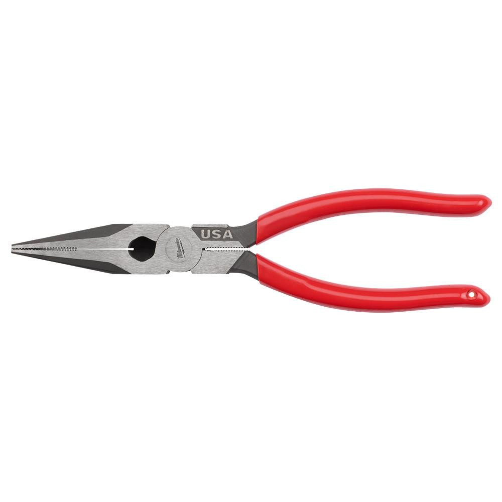MT505 8 in. Long Nose Dipped Grip Pliers | Milwaukee