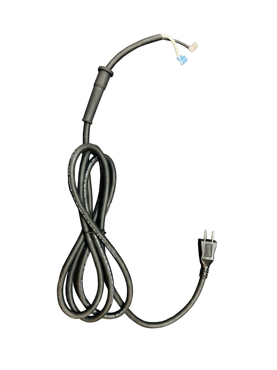 Milwaukee 22-64-1130 18/3 8 Ft. Power Cord – Fits 0299-20