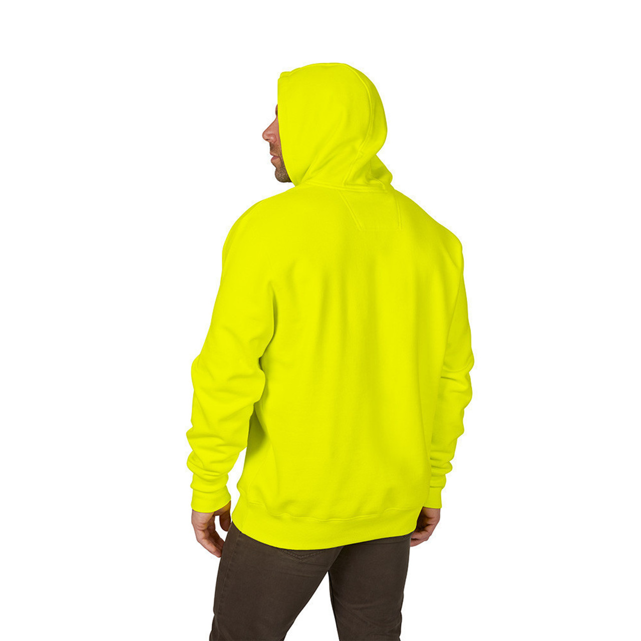 Milwaukee 350HV-2X Heavy Duty Pullover Hoodie High Vis 2X