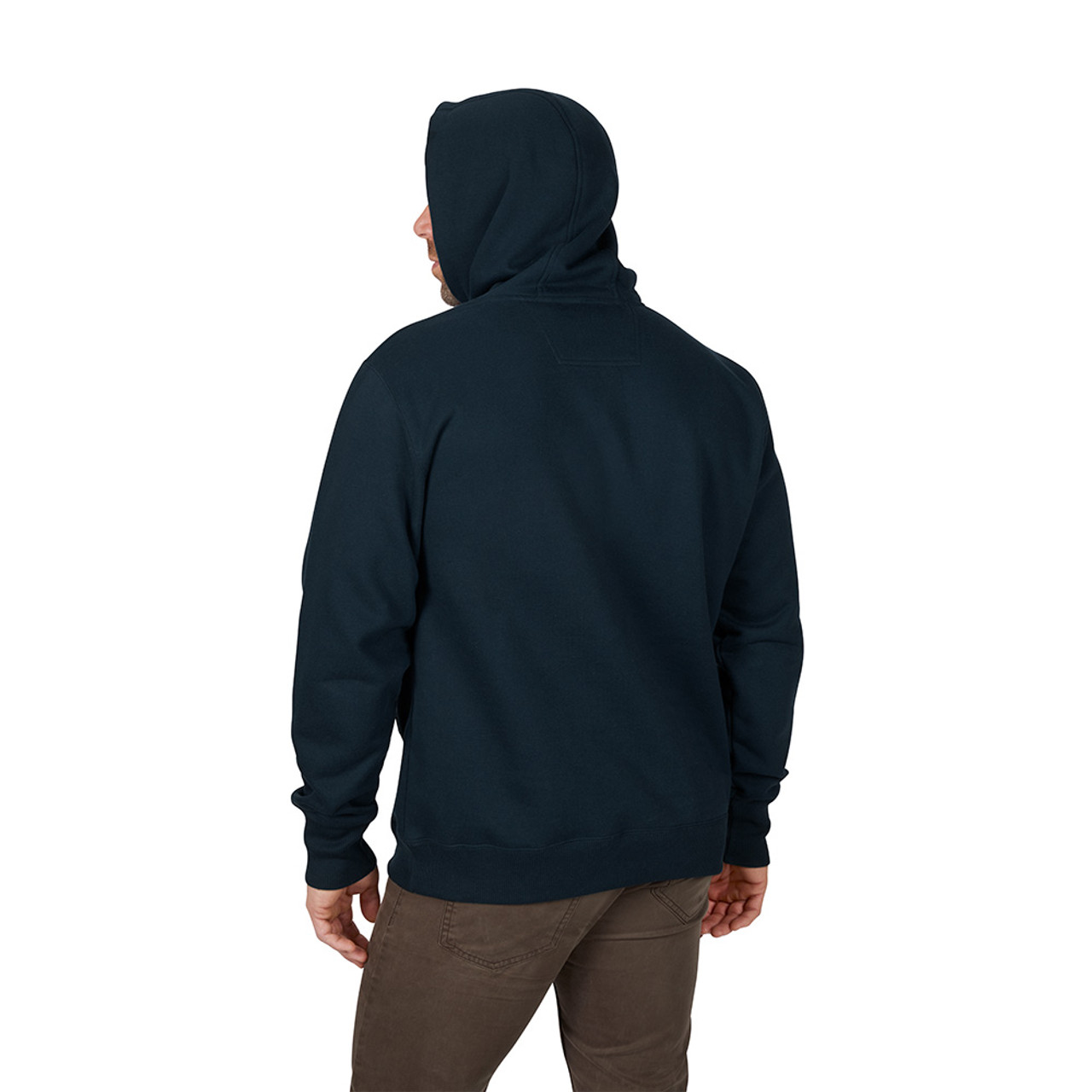 Milwaukee 350BL-S Heavy Duty Pullover Hoodie Blue S