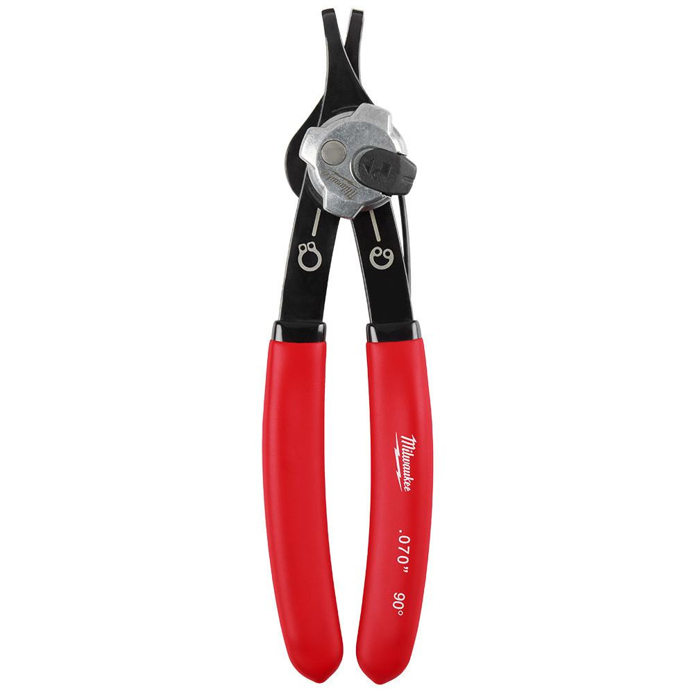 48-22-6538 .070 Convertible Snap Ring Pliers | Milwaukee Hand Tools