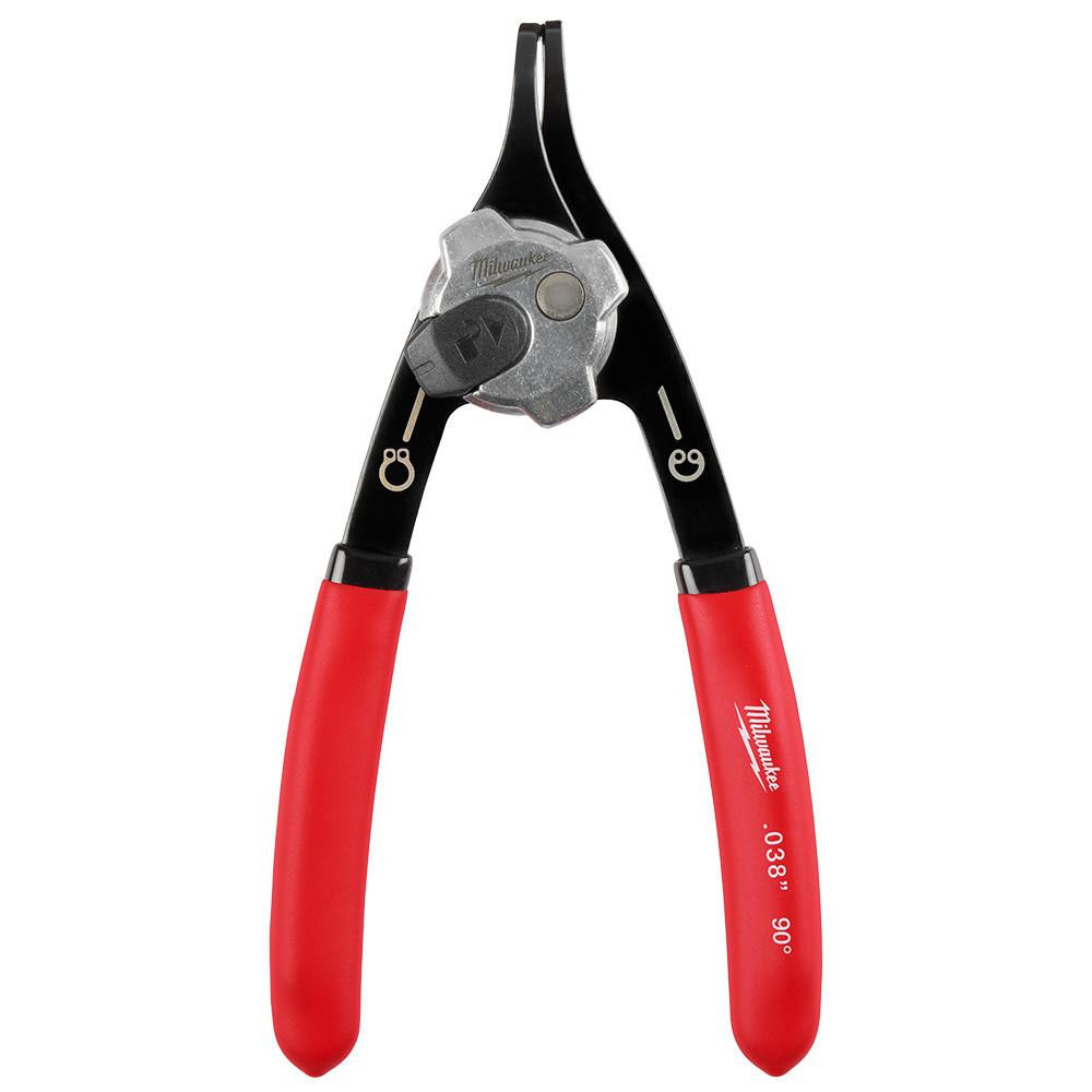 48-22-6532 .038 Convertible Snap Ring Pliers | Milwaukee Hand Tools