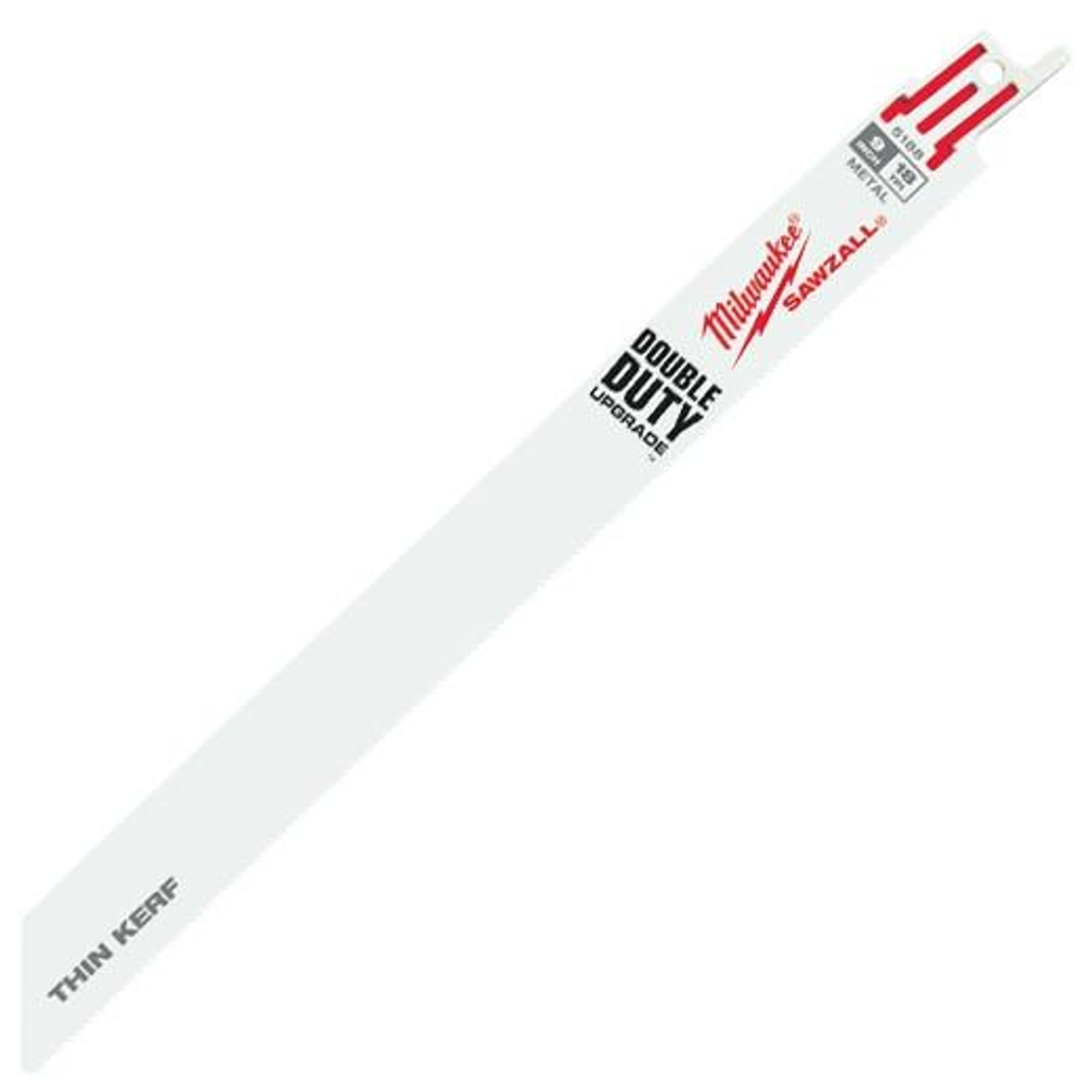 Milwaukee 48-01-7188 9 in. 18 TPI Thin Kerf SAWZALL Blades 100 Pk