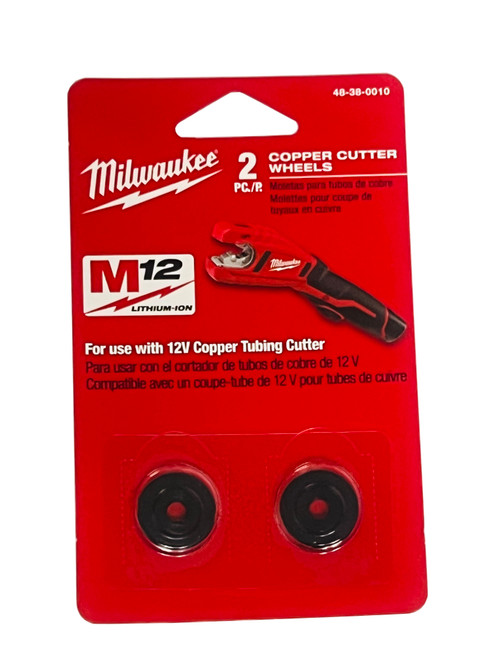 Milwaukee 48-38-0010 Copper Tubing Cutter Wheels