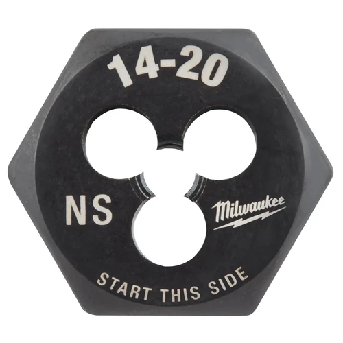Milwaukee 49-57-5333 14-20 NS 1 Inch Hex Threading Die