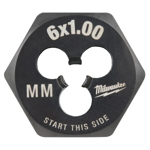 Milwaukee 49-57-5336 M6-1.00 mm 1 Inch Hex Threading Die