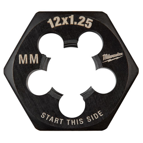 Milwaukee 49-57-5361 M12-1.25 mm 1 Inch Hex Threading Die