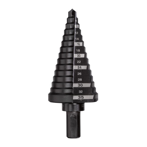 NUMBER (NINE) モントリオール サイズ4　穴あき 48-89-9335 6mm - 35mm 14 Hole Step Bit | Milwaukee