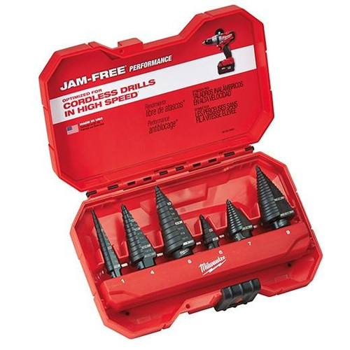 Milwaukee 48-89-9224 Step Drill Bit Set (6 PC)