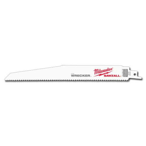 Milwaukee 48-01-2702 9 in. 7/11 TPI The Wrecker Sawzall Blade (10Pk)