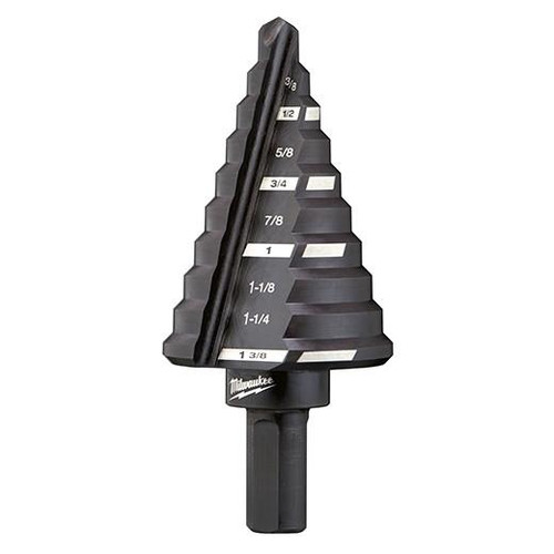 48-89-9205 #5 Step Drill Bit 1/4 - 1-3/8 in | Milwaukee