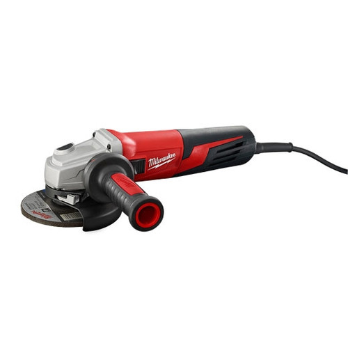Milwaukee 6117-33D 13 Amp 5 in Dial Speed, Angle Grinder Slide Lock-On