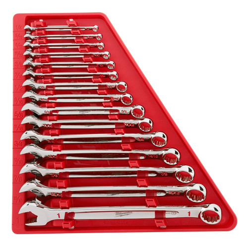 48-22-9415 15pc Combination Wrench Set - SAE | Milwaukee Tool