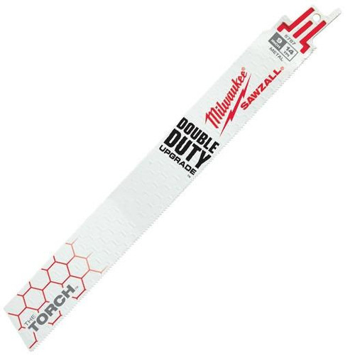 48-01-7787 9 in. 14 TPI The Torch Sawzall Blade 100 Pacl | Milwaukee