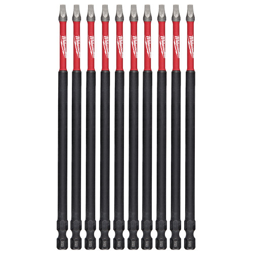 Milwaukee 48-32-4216 SHOCKWAVE 6 in Impact Square Recess #3 Power Bits