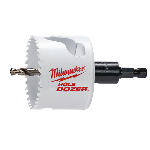 Milwaukee 49-56-9669 2-1/2 Hole Dozer Bi-Metal Hole Saw with 3/8 Arbor