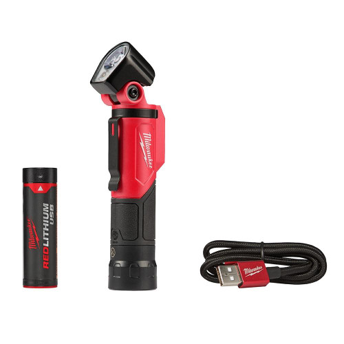 2113-21 USB Rechargeable Pivoting Flashlight By Milwaukee