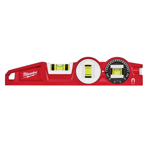 Milwaukee 48-22-5210 10 in. Die cast Torpedo Level w/ 360 Locking Vial