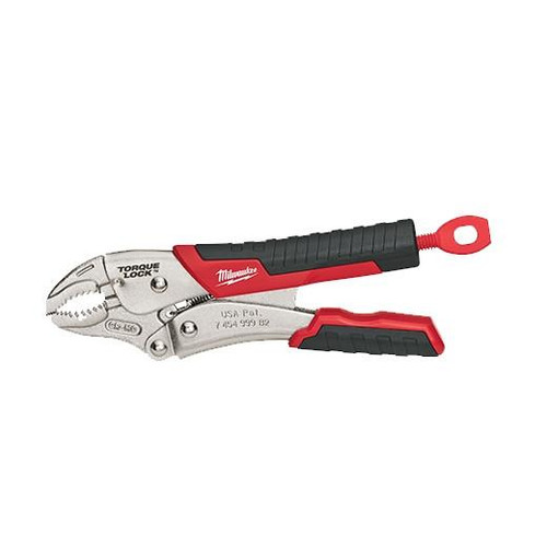 48-22-3407 7 in TORQUE LOCK Curved Jaw Pliers | Milwaukee Hand Tools