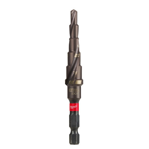 Milwaukee 48-89-9242 SHOCKWAVE Impact Duty Step Bit #2 3/16 - 1/2