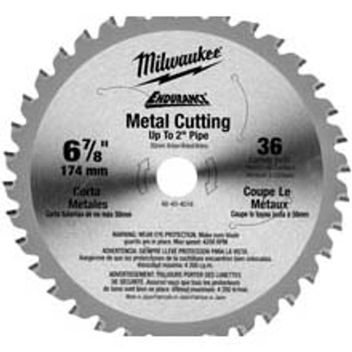 Milwaukee 48-40-4016 6-7/8 in. Metal Cutting Blade 36T