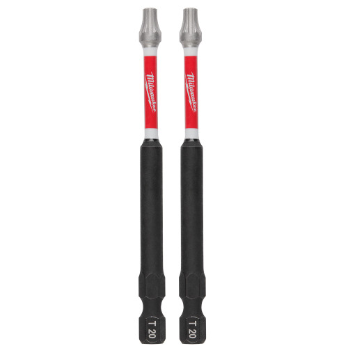 Milwaukee 48-32-4395 SHOCKWAVE 3-1/2 in. Torx T20 Power Bits (25 Pk)