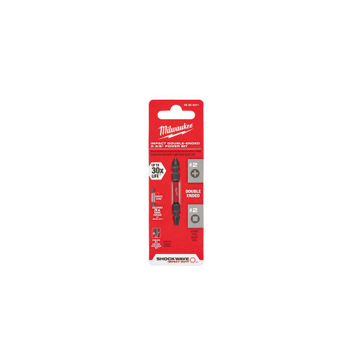 48-32-4311 PH2/SQ2 Impact Double Ended Bit | Milwaukee Tool