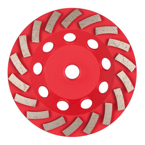 49-93-7790 5 in. Diamond Cup Wheel Segmented-Turbo | Milwaukee