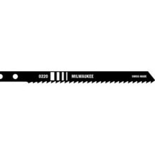 Milwaukee 48-42-0220 Jig Saw High Carbon Steel 8 TPI 4 in. 5 pk