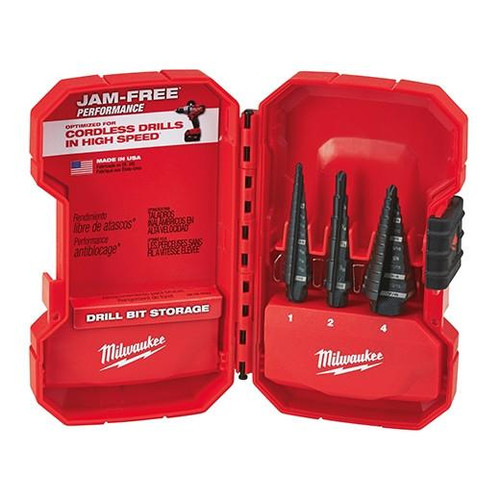 48-89-9221 Step Drill Bit Set (3 PC) | Milwaukee