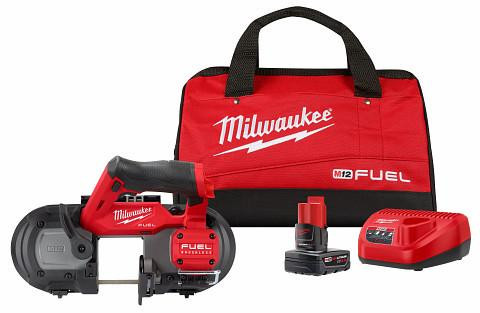 2529-21XC M12 Milwaukee FUEL Compact Band Saw Kit