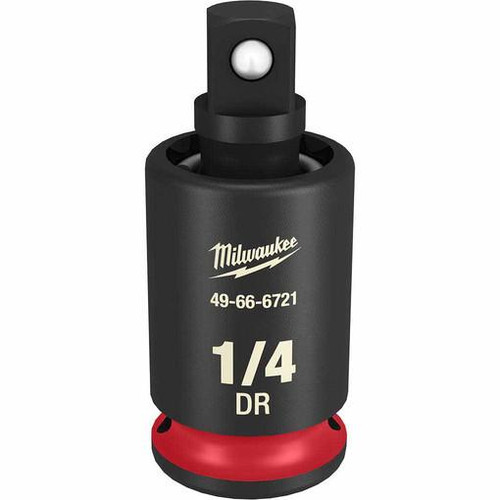 Milwaukee 49-66-6721 SHOCKWAVE Impact Duty Socket 1/4 Drive Univ Joint