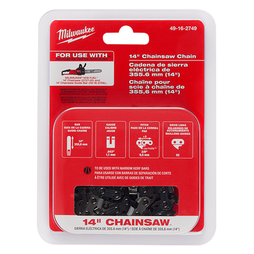 Milwaukee 49-16-2749 14 in. Chainsaw Chain